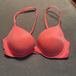 Victoria's Secret very sexy push up Coral Bra 36c